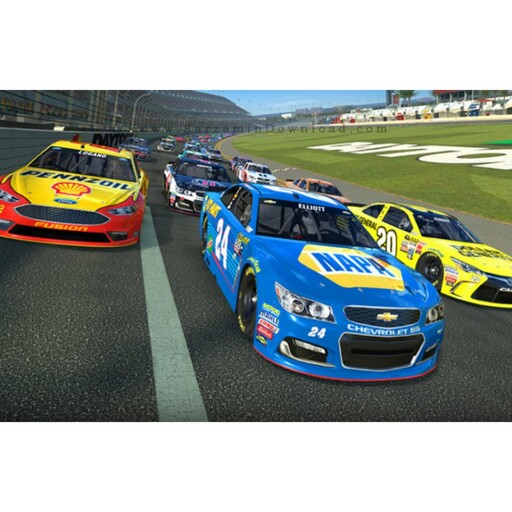 بازی کامپیوتری مسابقات اتومبیل رانی نسکار Nascar Heat Evolution -بازی ماشینی 