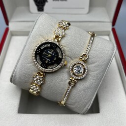 ساعت دخترانه همراه با دستبند