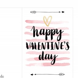کارت پستال روز عشق happy valentine day  