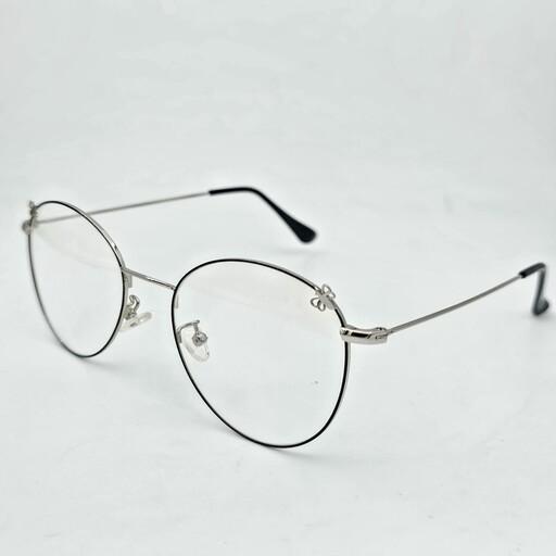 عینک طبی مردانه-زنانه فلزی کد 1711