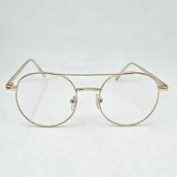 عینک طبی مردانه-زنانه فلزی گرد کد 1700