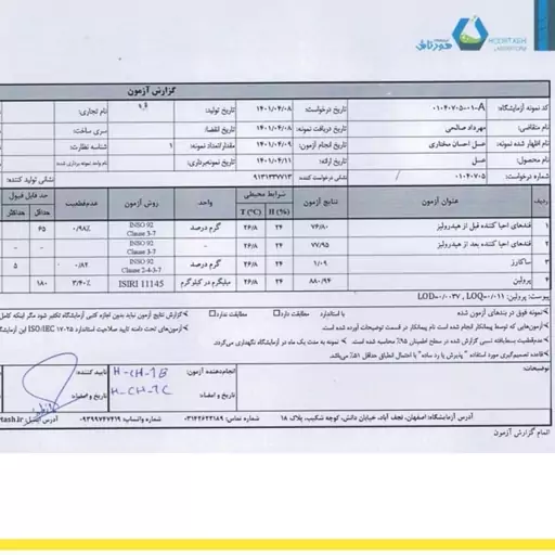 عسل مرکبات 500 گرم (بدون ساکارز)