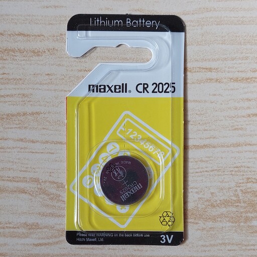 باتری سکه ای مکسل CR2025 بسته 1 عددی