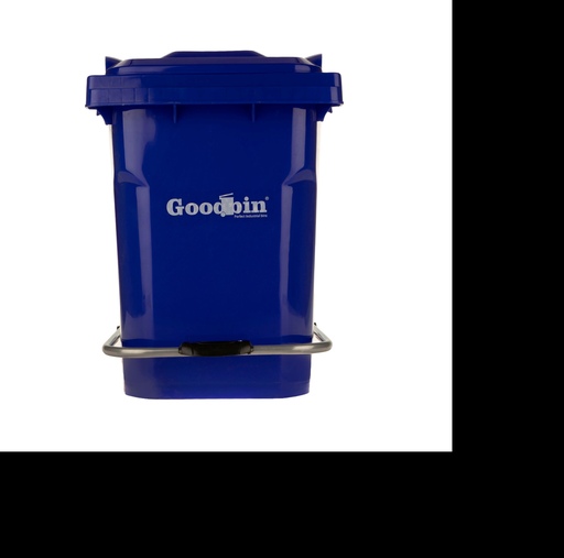 سطل زباله پدال دار،چرخ دار گودبین 100 لیتری Goodbin