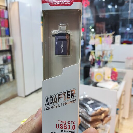 مبدل USB به تایپ سی ترانیو مدل T-E17