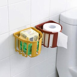 نگهدارنده دستمال توالت دلسی کیپ  مناسب برای حمام، دستشویی و آشپزخانه