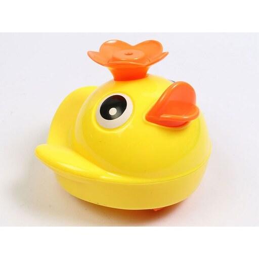 اسباب بازی حمام نوزادی طرح جوجه اردک مدل آب پاش کد vem984A