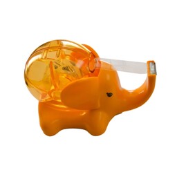 پایه چسب فیلی نگین - نارنجی