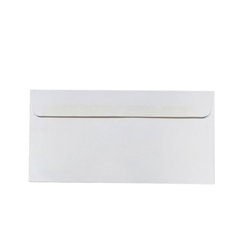 پاکت کاغذی مدل ملخی بسته 5 عددی - سفید