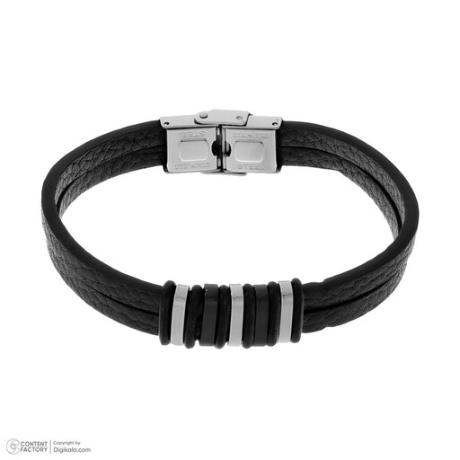دستبند چرمی مردانه مدل DERI 829