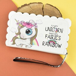 کیف پول دخترانه مدل CUTE UNICORN کد 8478