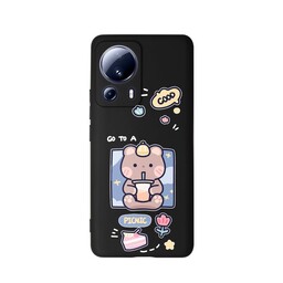 کاور قاب گارد طرح خرس شکمو کد m5490 مناسب برای گوشی موبایل شیائومی 13 lite