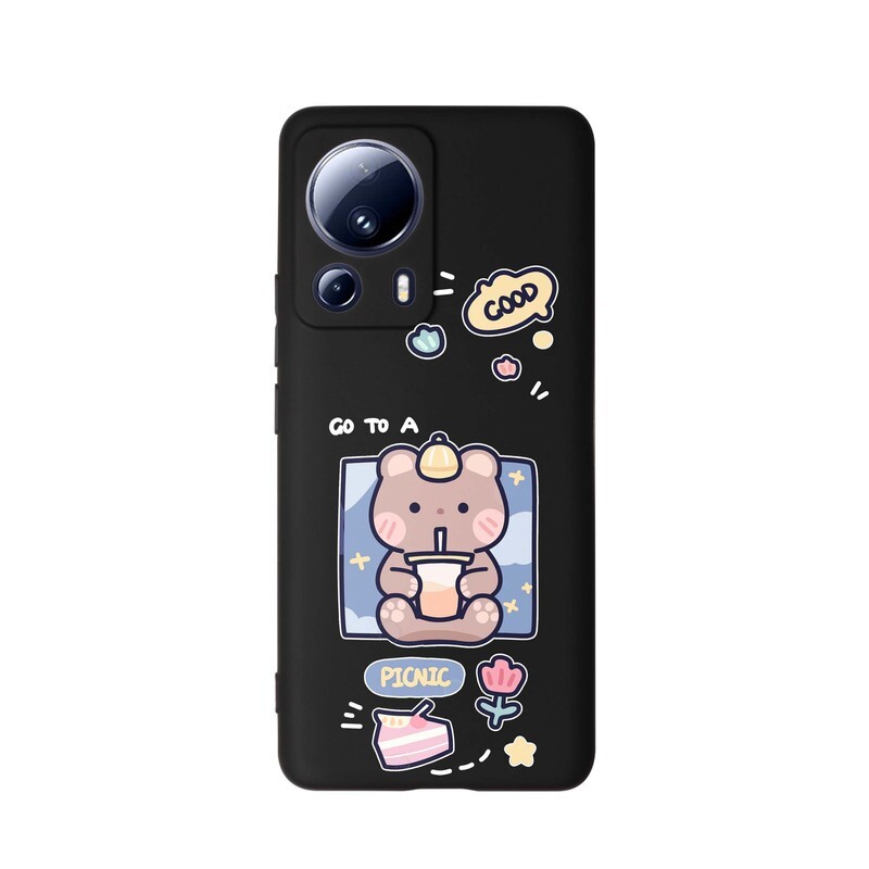 کاور قاب گارد طرح خرس شکمو کد m5490 مناسب برای گوشی موبایل شیائومی 13 lite