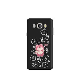 کاور طرح خرس قرمز کد t1464 مناسب برای گوشی موبایل سامسونگ Galaxy J5 2016 / J510