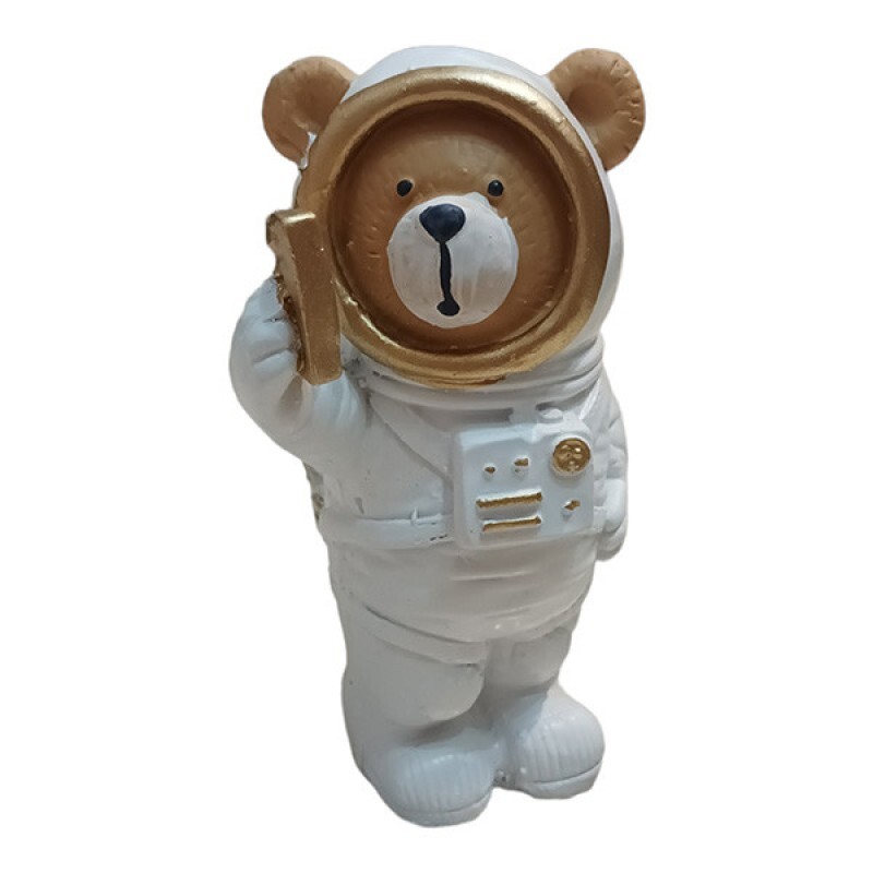 مجسمه مدل خرس فضانورد