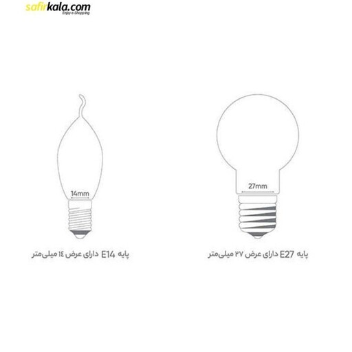 لامپ ال ای دی 7 وات بروکس مدل A55 حبابی پایه E27 بسته 2 عددی - یک سال ضمانت تعویض بی قید و شرط بروکس از تاریخ خرید, مهتا