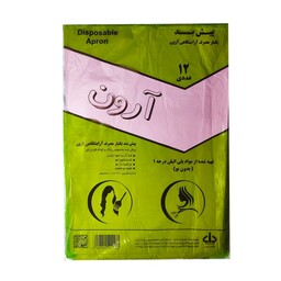 پیش بند یکبار مصرف آرایشگاهی آرون مدل AA-1-50PKG مجموعه 50 عددی