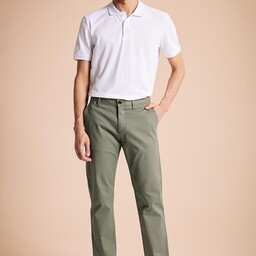 شلوار جین مردانه دفاکتو	regular fit chino kanvas pantolon p666588458