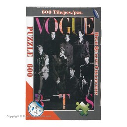 پازل 600 تکه طرح Vogue  