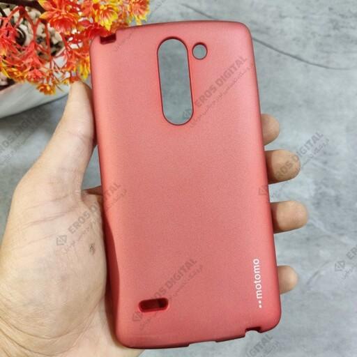 قاب گوشی LG G3 Stylus ژله ای Motomo - قرمز