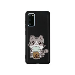 کاور طرح گربه اسموتی کد t4665 مناسب برای گوشی موبایل سامسونگ Galaxy S20 FE