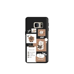 کاور طرح روزمرگی خرس کد f2268 مناسب برای گوشی موبایل سامسونگ Galaxy S7 