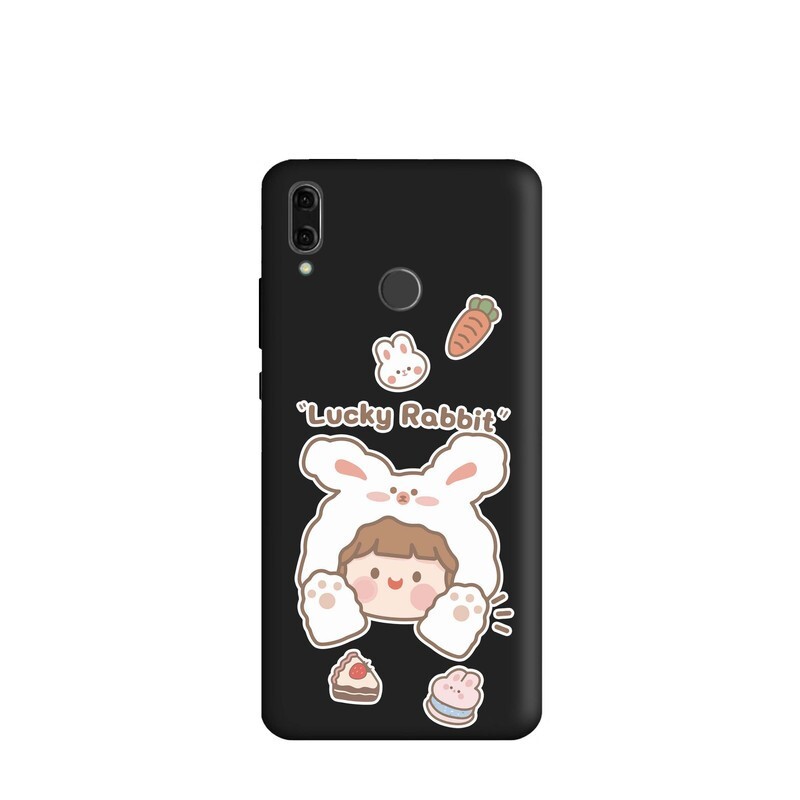 کاور قاب گارد طرح دختر خرگوشی کد t7519 مناسب برای گوشی موبایل هوآوی Y9 2019