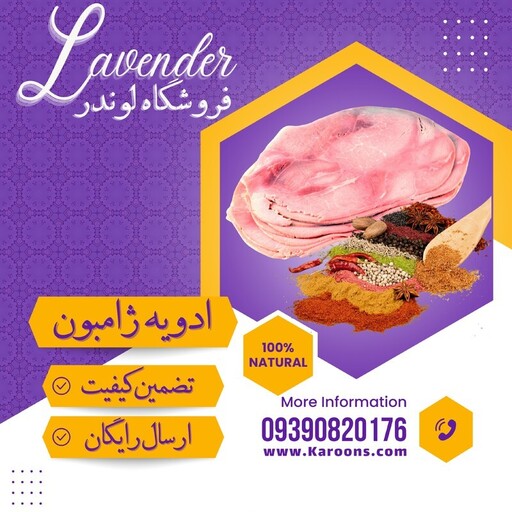 ادویه ترکیبی مخصوص ژامبون مرغ (55 گرم) فروشگاه لوندر