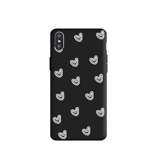 کاور قاب گارد طرح قلب قلبی کد f6391 مناسب برای گوشی موبایل اپل iphone XR