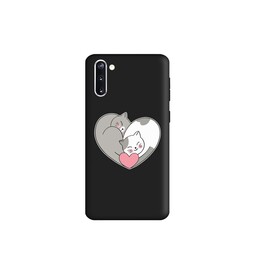 کاور طرح قلب گربه ای کد t1047 مناسب برای گوشی موبایل سامسونگ Galaxy N0te 10