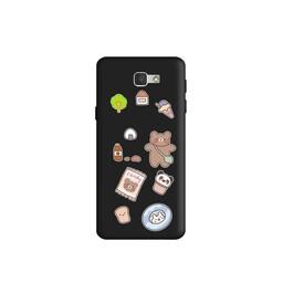 کاور طرح خرس شکلاتی کد m1969 مناسب برای گوشی موبایل سامسونگ Galaxy J7 Prime 