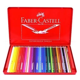 مداد رنگی فابر کاستل (Faber Castell) مدل کلاسیک بسته 24 رنگ (علم گستر)