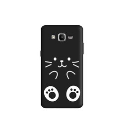 کاور طرح گربه مینیمال کیوت کد t4081 مناسب برای گوشی موبایل سامسونگ Galaxy J2 Prime / G530