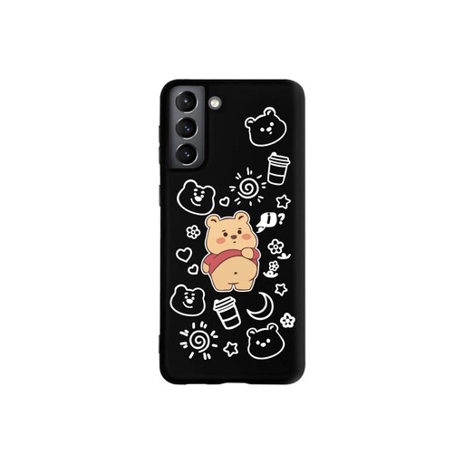 کاور قاب گارد طرح خرس تپل کد t5048 مناسب برای گوشی موبایل سامسونگ Galaxy S22