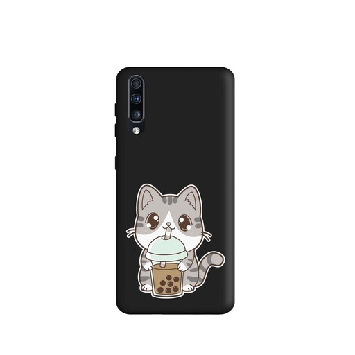 کاور قاب گارد طرح گربه اسموتی کد t5270 مناسب برای گوشی موبایل سامسونگ Galaxy A70 / A70s