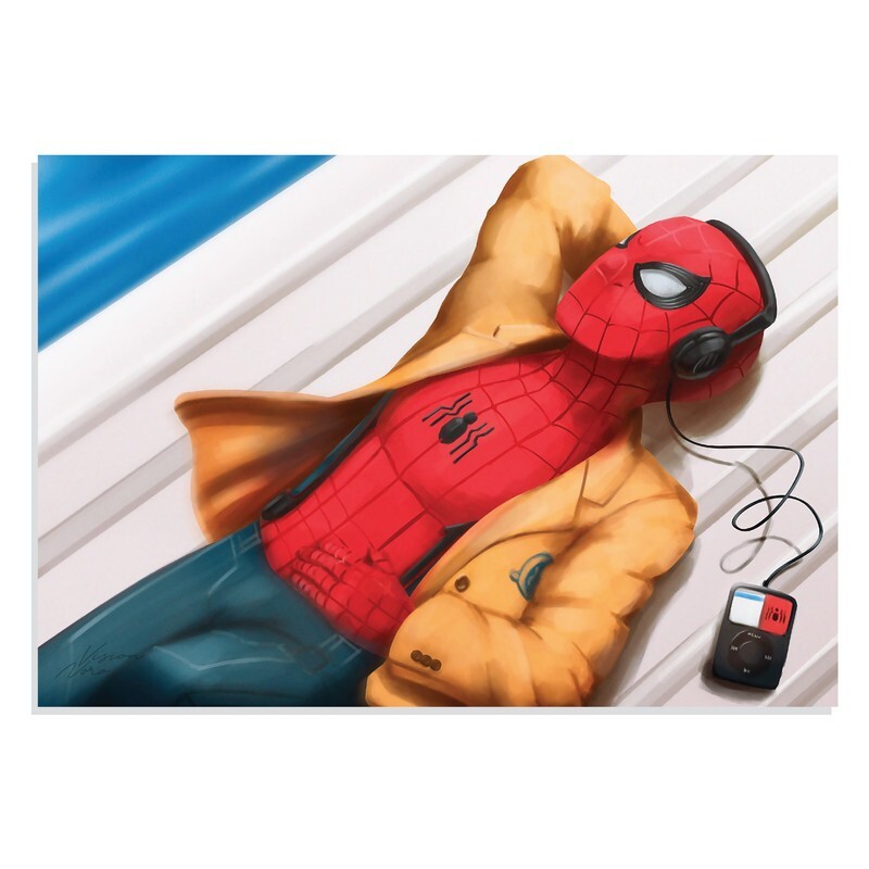 پوستر  طرح مرد عنکبوتی Spider Man مدل NV0184