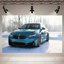 پوستر طرح ماشین بی ام و مدل BMW M3 کد AR2130