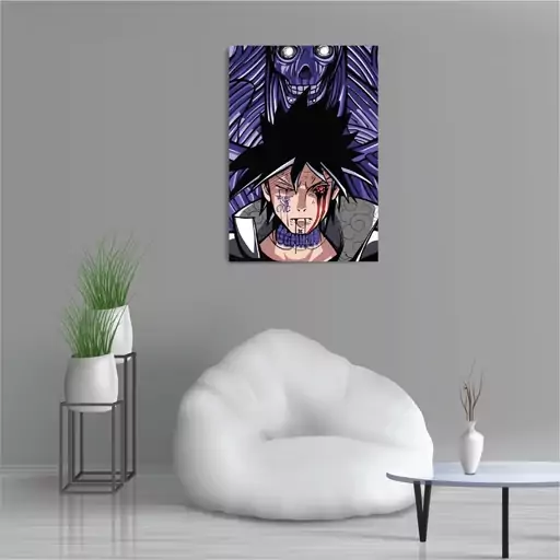 تابلو شاسی طرح انیمه ناروتو اوچیها ساسکه Naruto Uchiha Sasuke مدل M0598