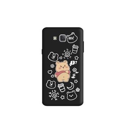کاور طرح خرس پو کد t1422 مناسب برای گوشی موبایل سامسونگ Galaxy J5 2015 / J500