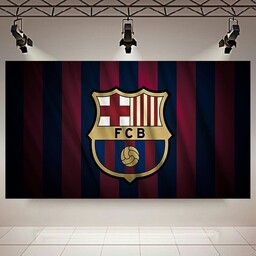پوستر طرح فوتبال مدل پرچم بارسلونا کد AR11790