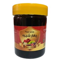 چهار شیره طبیعی و ارگانیک (انجیر- خرما- توت- انگور) 500 گرم محیا