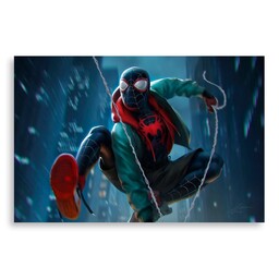 تابلو شاسی طرح مرد عنکبوتی Spider Man مدل NV0197