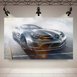 تابلو شاسی طرح ماشین مدل Mercedes Benz SLR کد AR1108