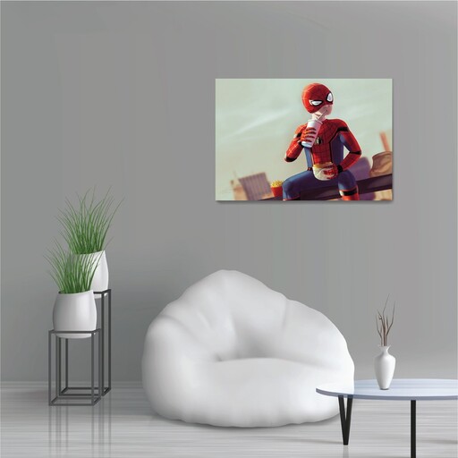 پوستر  طرح مرد عنکبوتی Spider Man مدل NV0186