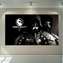 پوستر دیواری طرح گیم کمبت-Mortal Kombat مدل SDP104
