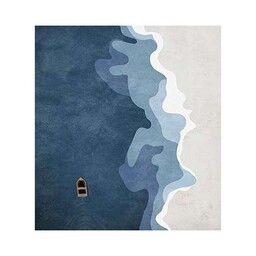 تابلو شاسی طرح نقاشی دریا کد 68877