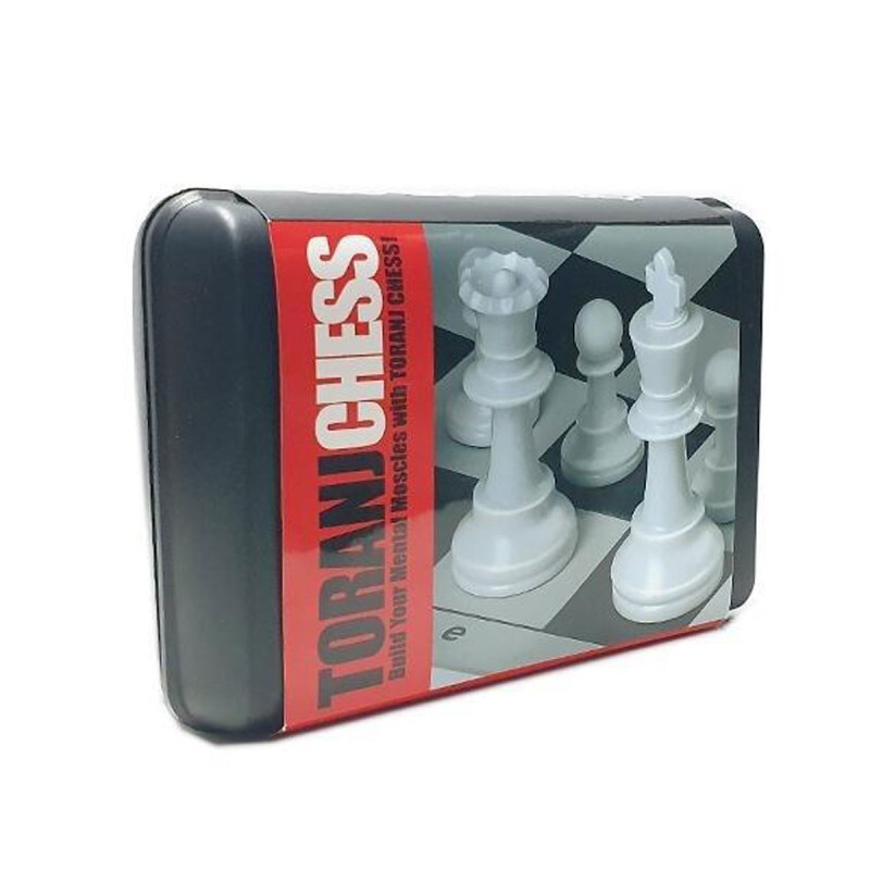 بازی فکری شطرنج ترنج جعبه ای فکرآذین - قرمز