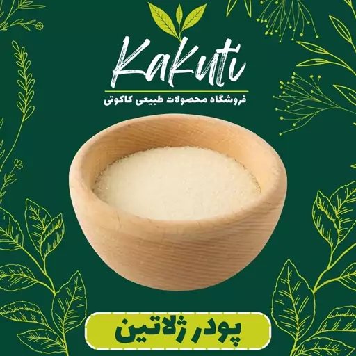 پودر ژلاتین درجه یک (100 گرمی) فروشگاه کاکوتی