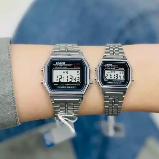 ست زنانه مردانه ساعت مچی دیجیتال کاسیو Casio نوستالژی