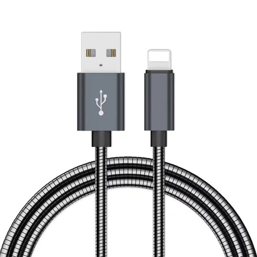 کابل تبدیل USB به لایتنینگ دینیک مدل C300 تمام فلزی طول 1 متر